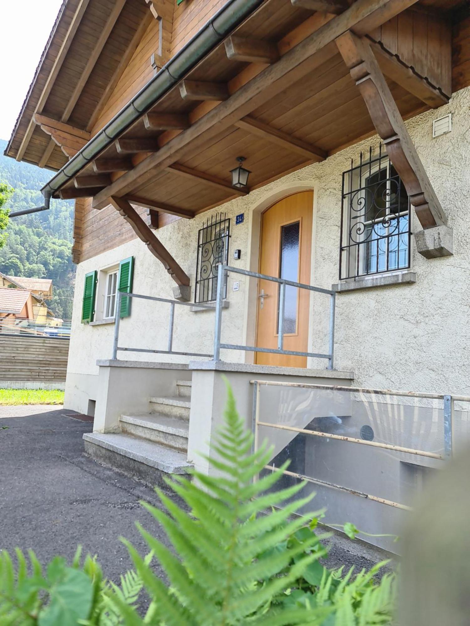 Ferienwohnung Abendberg - zentral nähe Bahnhof Wilderswil Exterior foto